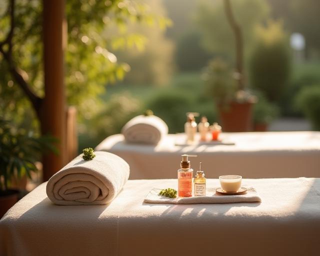 Spa Treatments vor Ort